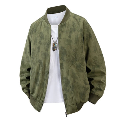 Callum Suede Bomber