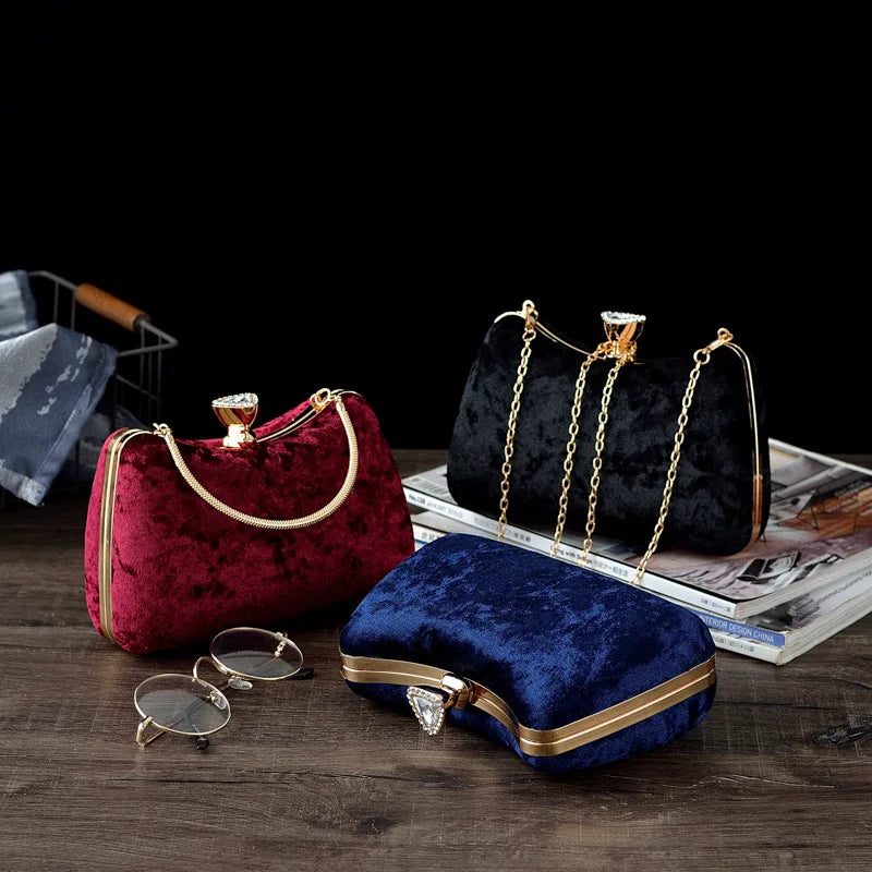 Veloura Gem Clutch