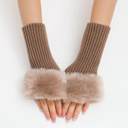 Lana Fur Gloves