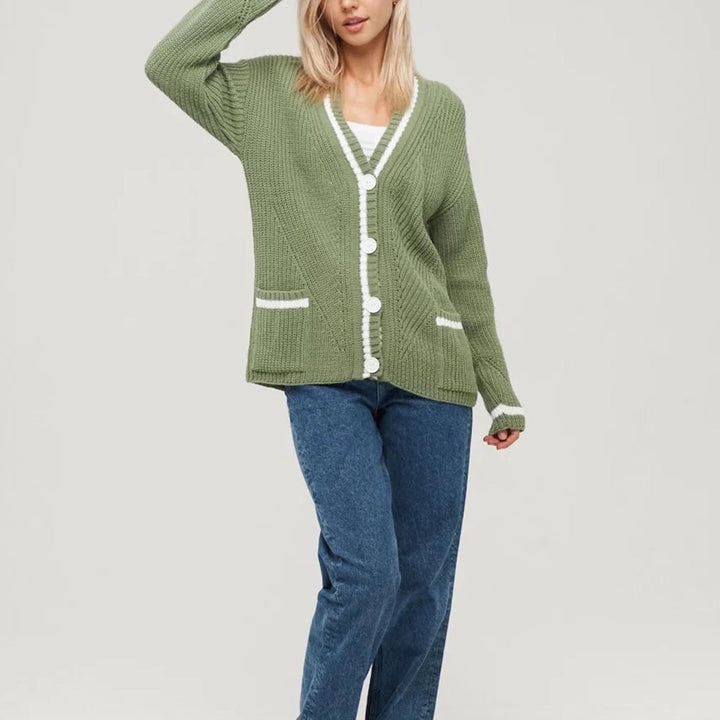Amelie Button Cardigan
