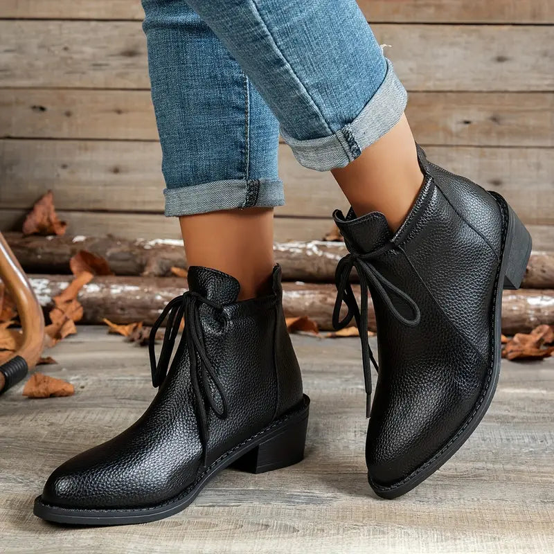 Margaux Leather Ankle Boots