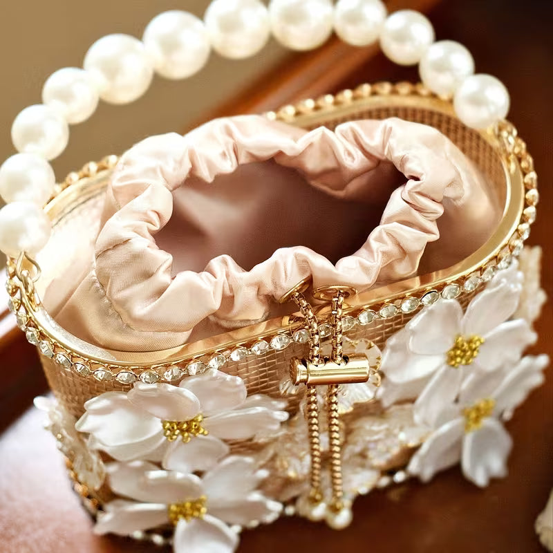 Rosalie Pearl Clutch