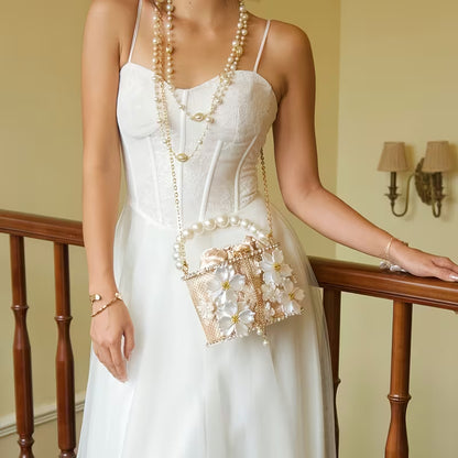 Rosalie Pearl Clutch