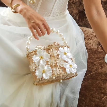 Rosalie Pearl Clutch