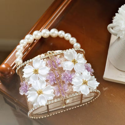 Rosalie Pearl Clutch