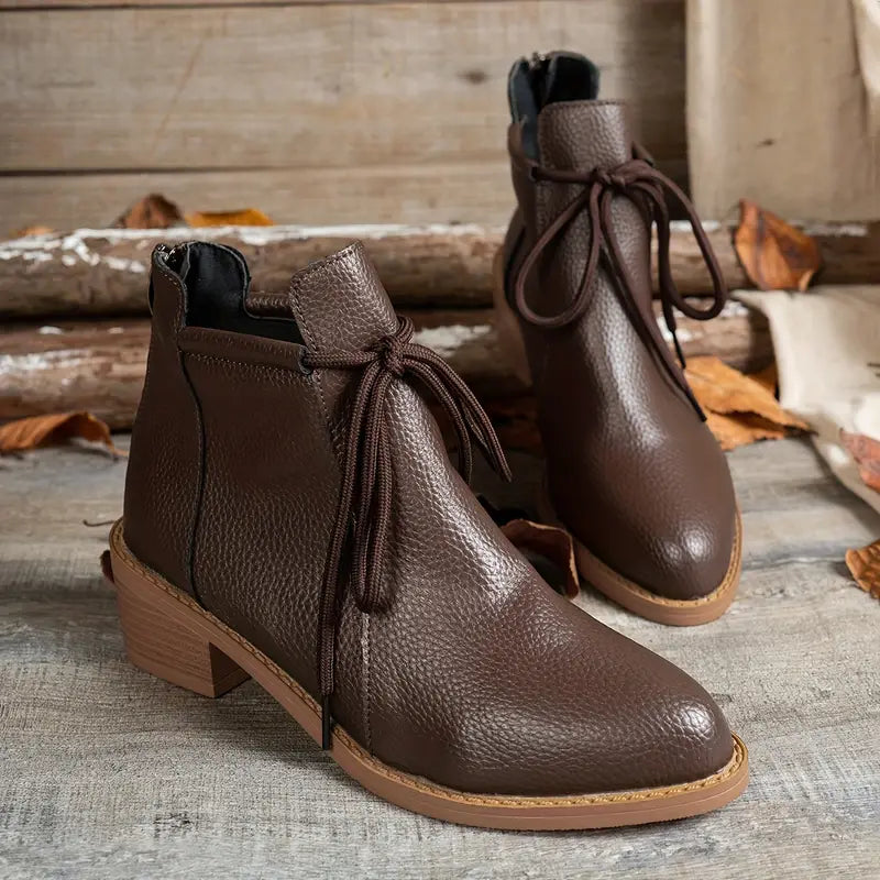 Margaux Leather Ankle Boots