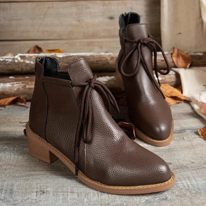 Margaux Leather Ankle Boots