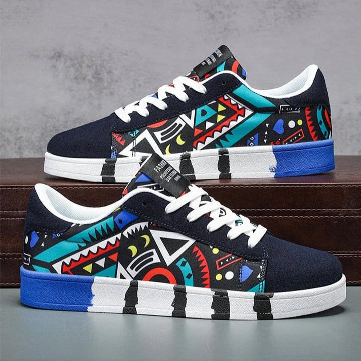 Aztec Graffiti Sneakers