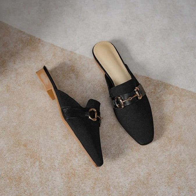Bellamy Heeled Mules