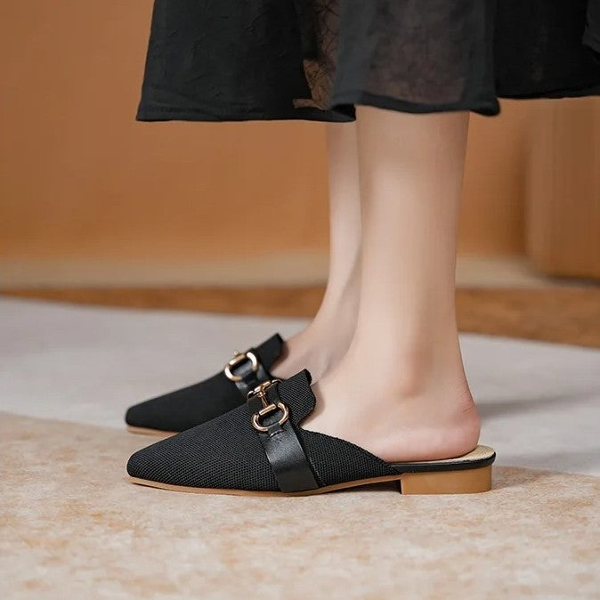 Bellamy Heeled Mules