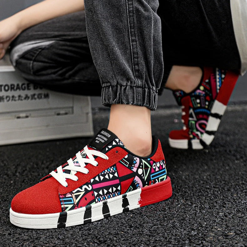 Aztec Graffiti Sneakers