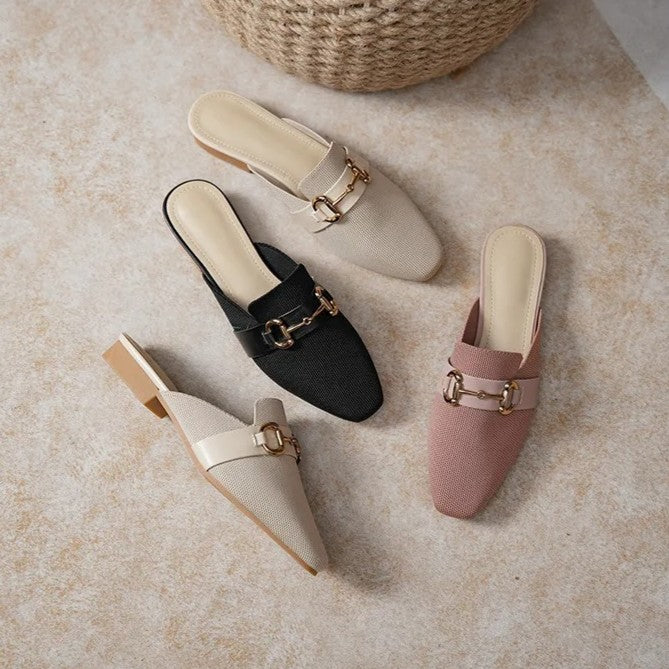 Bellamy Heeled Mules