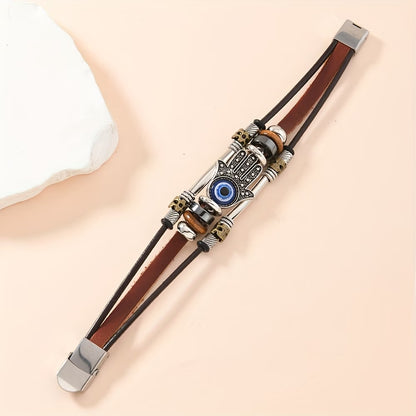 Guardian Leather Cuff Bracelet