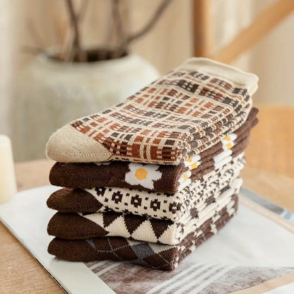 Wool & Willow Embroidered Socks