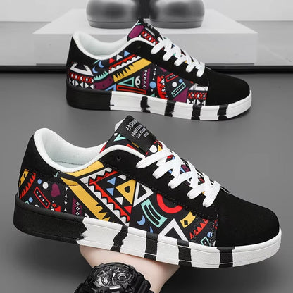 Aztec Graffiti Sneakers