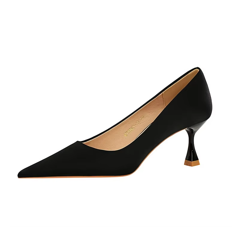 Lucerne Silk Heels