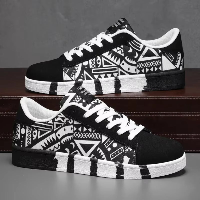 Aztec Graffiti Sneakers