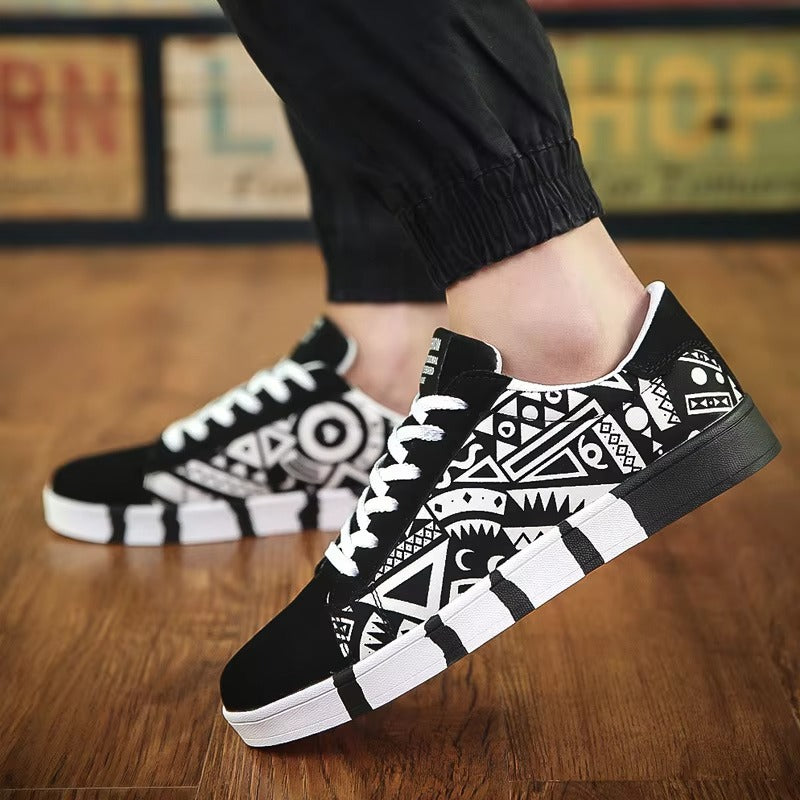 Aztec Graffiti Sneakers