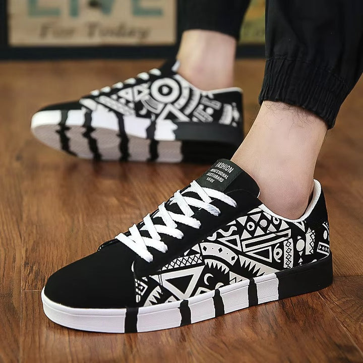 Aztec Graffiti Sneakers