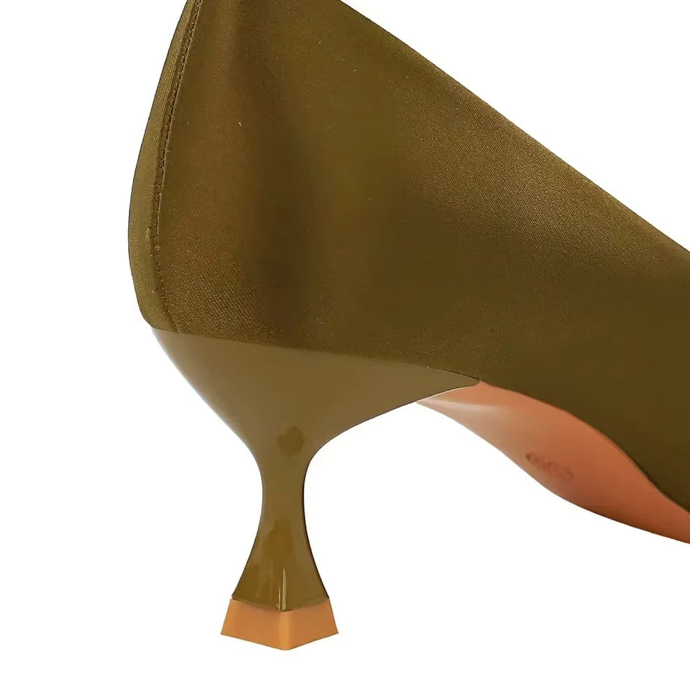 Lucerne Silk Heels