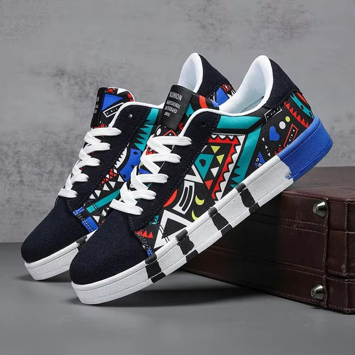 Aztec Graffiti Sneakers