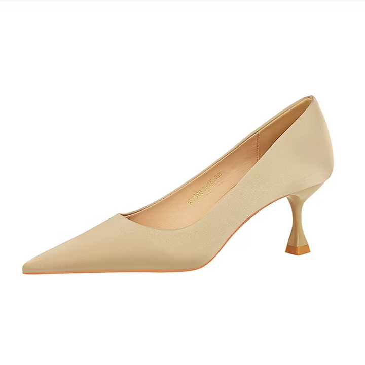 Lucerne Silk Heels