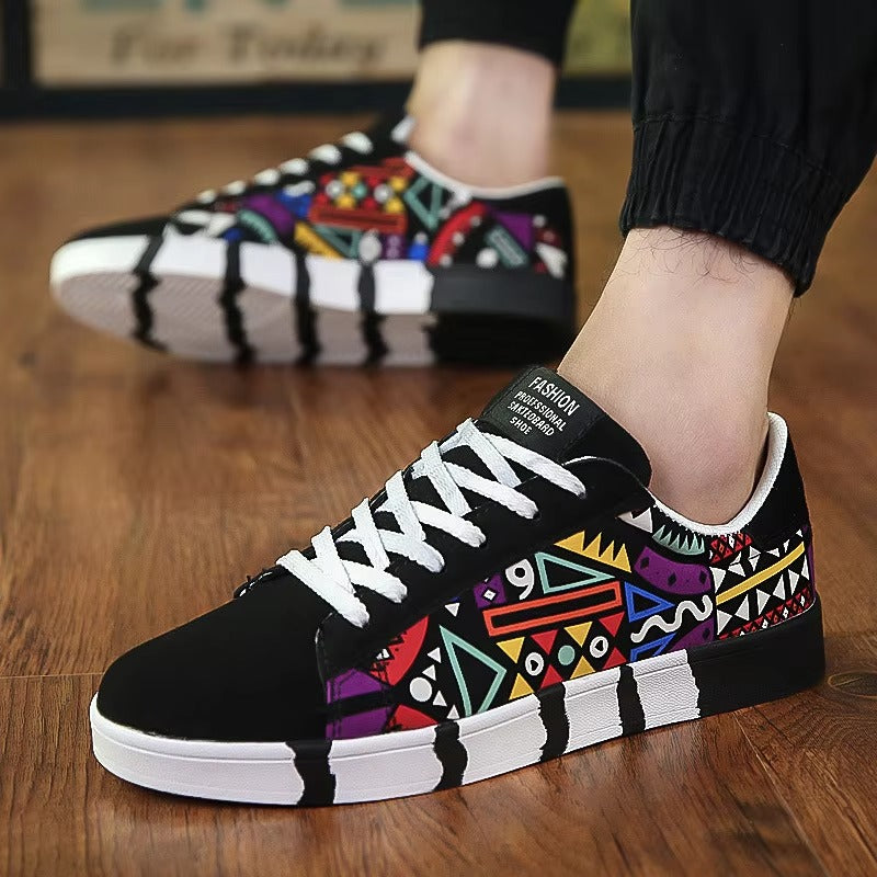 Aztec Graffiti Sneakers