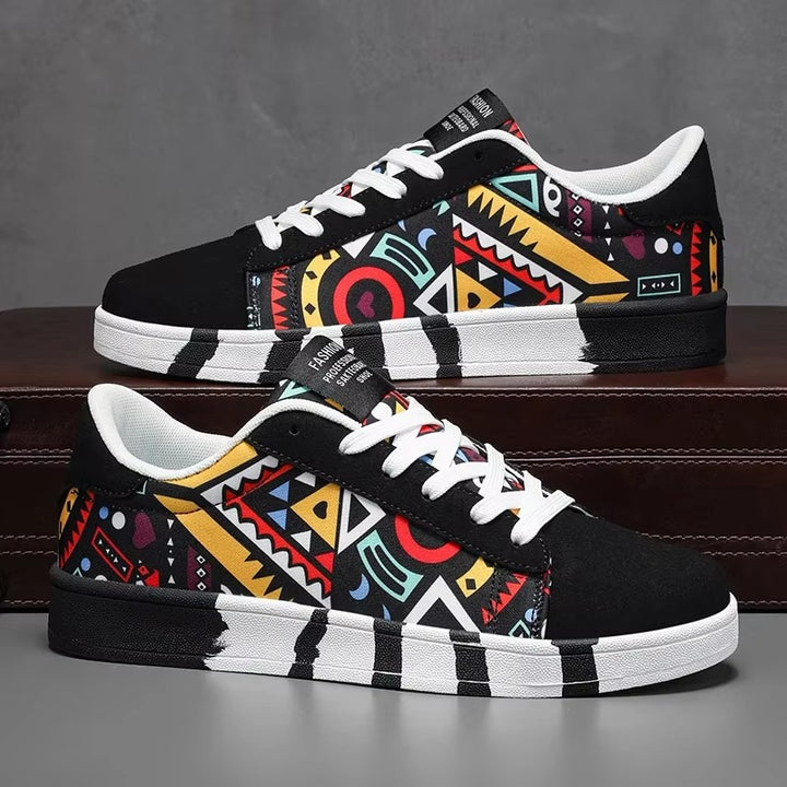 Aztec Graffiti Sneakers